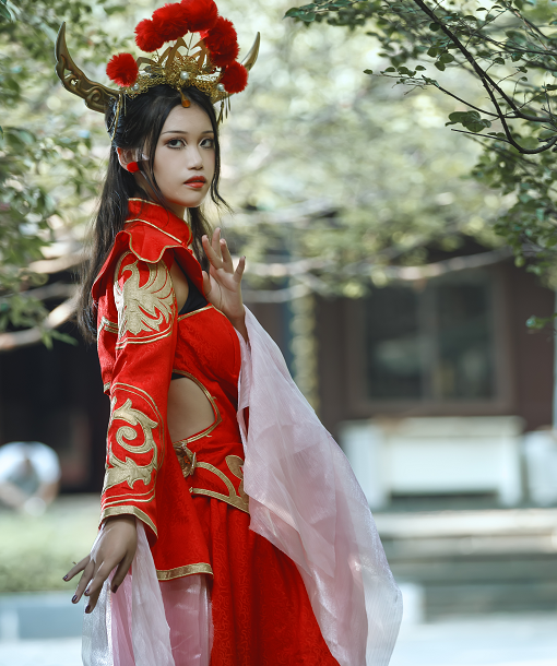 王者荣耀虞姬cosplay,小姐姐优雅的气质,令人陶醉