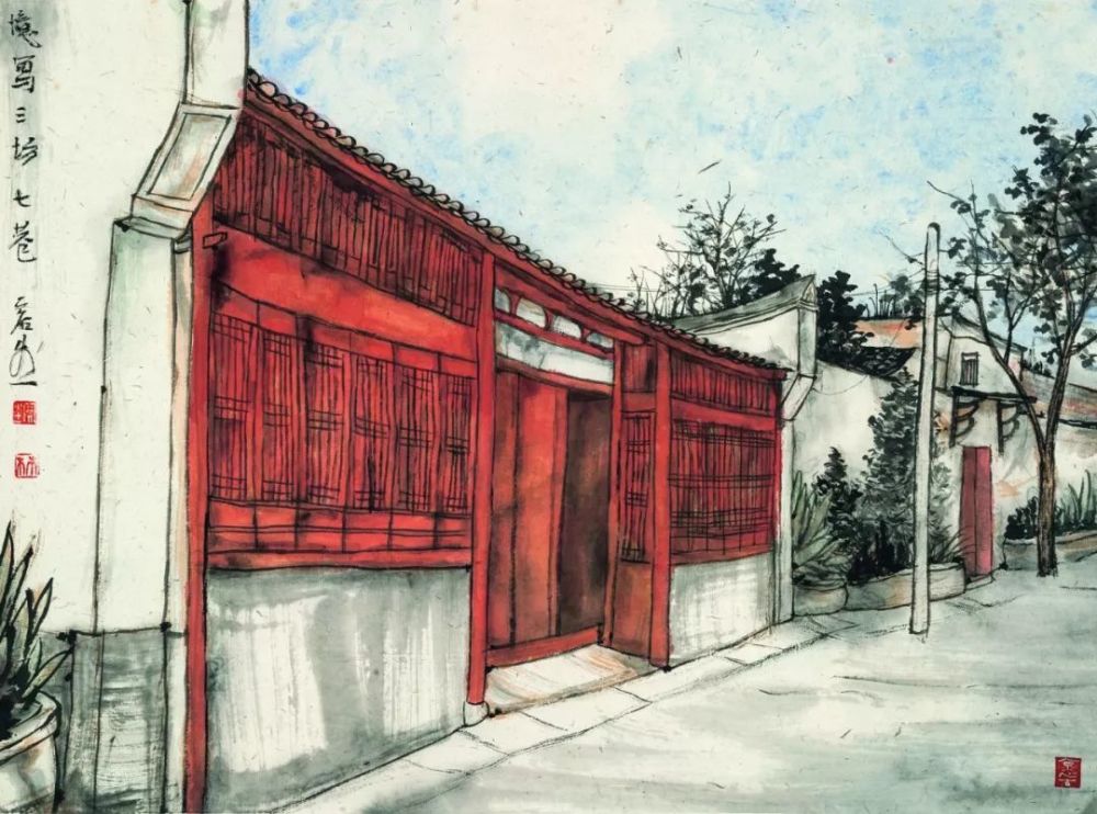中华民居画中民居‖福州城里的三坊七巷