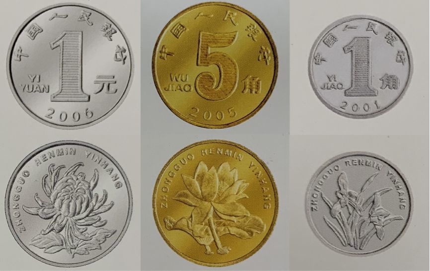 硬币,第四套人民币,停止,纸币,中国人民银行,人民币,第五套人民币