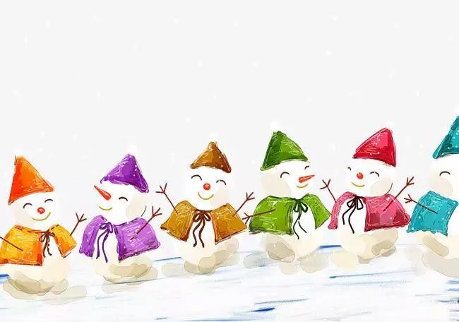 今天给大家分享一首堆雪人的英文歌曲——《frosty the snowman》.