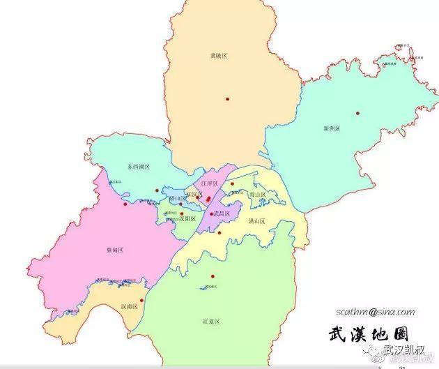 武汉必须来一次"区划"调整了