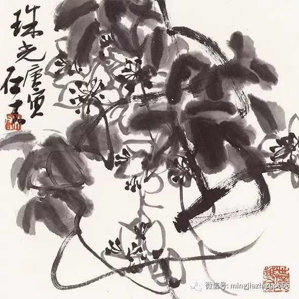 以大写意花鸟画享誉画坛,并兼擅山水,书法,篆刻,诗词及西洋绘画等,于