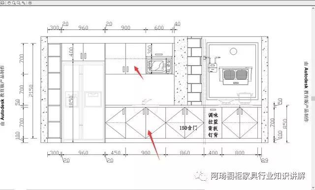 定制橱柜家具中cad打印命令使用讲解,以及pdf文件和开门方向讲解