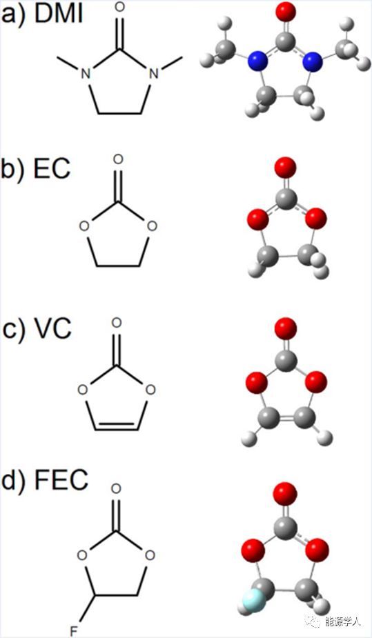 化合物是基于其具有一个小的有机杂环的化学结构(图1a),与碳酸乙烯酯