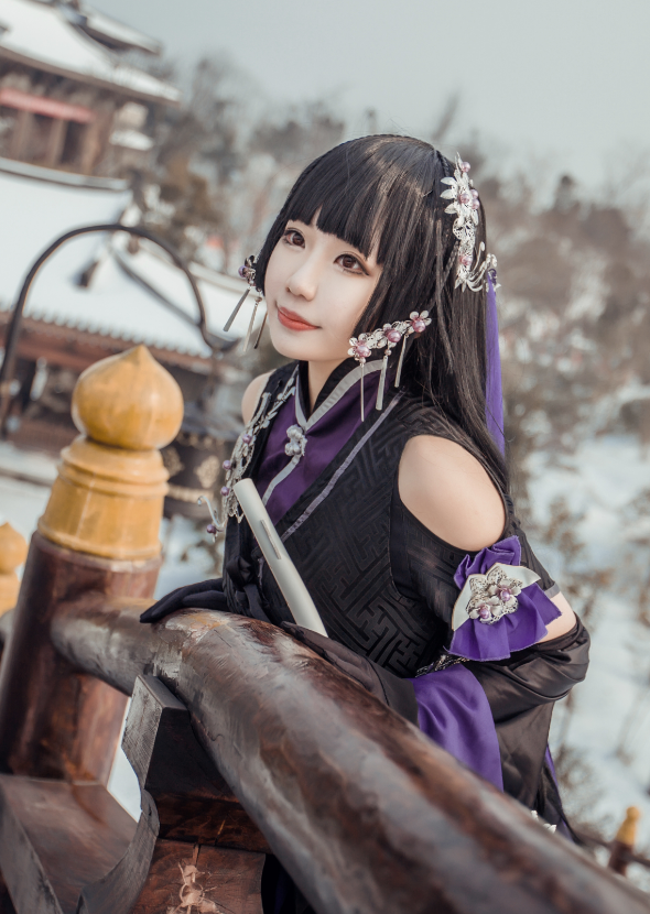 剑侠奇缘网络版3游戏人物cosplay,有一种美是浑然天成