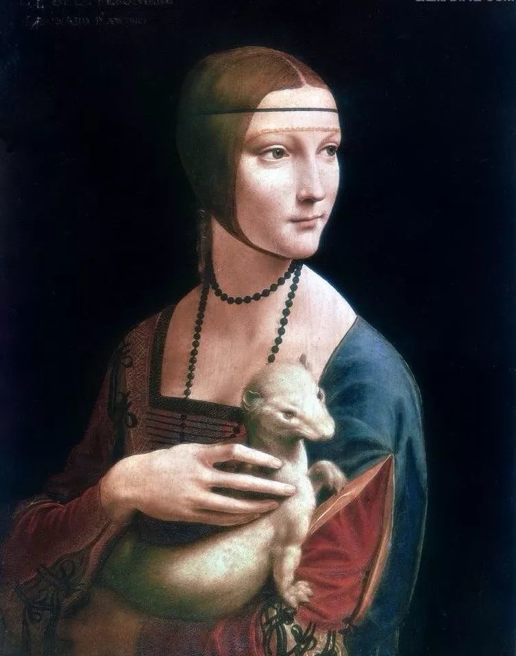 名画,抱貂女郎,达·芬奇,肖像画,画家,绘画