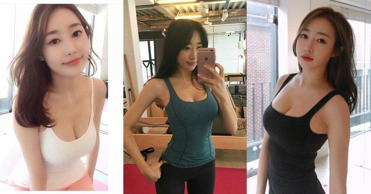 韩国瑜伽女神爆红 紧身衣自拍身材火辣