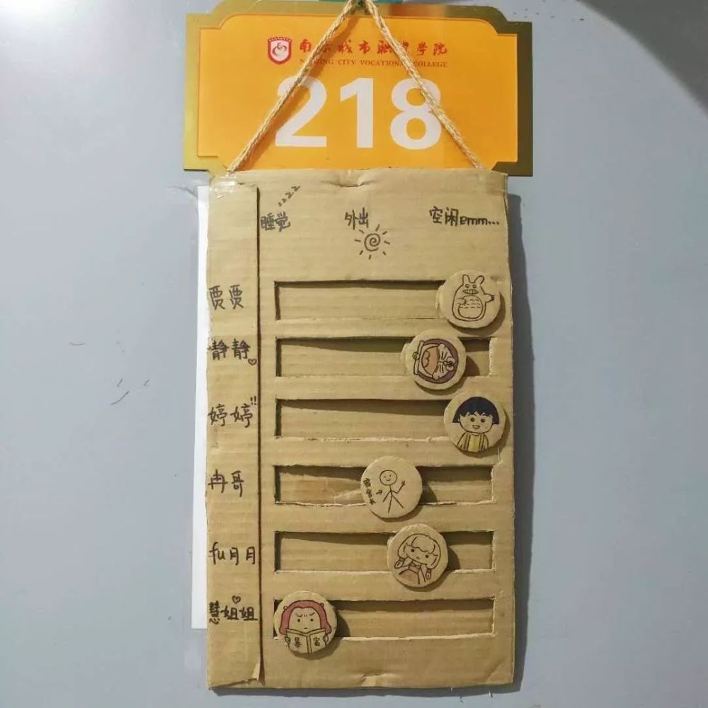 寝室,收纳空间,门牌