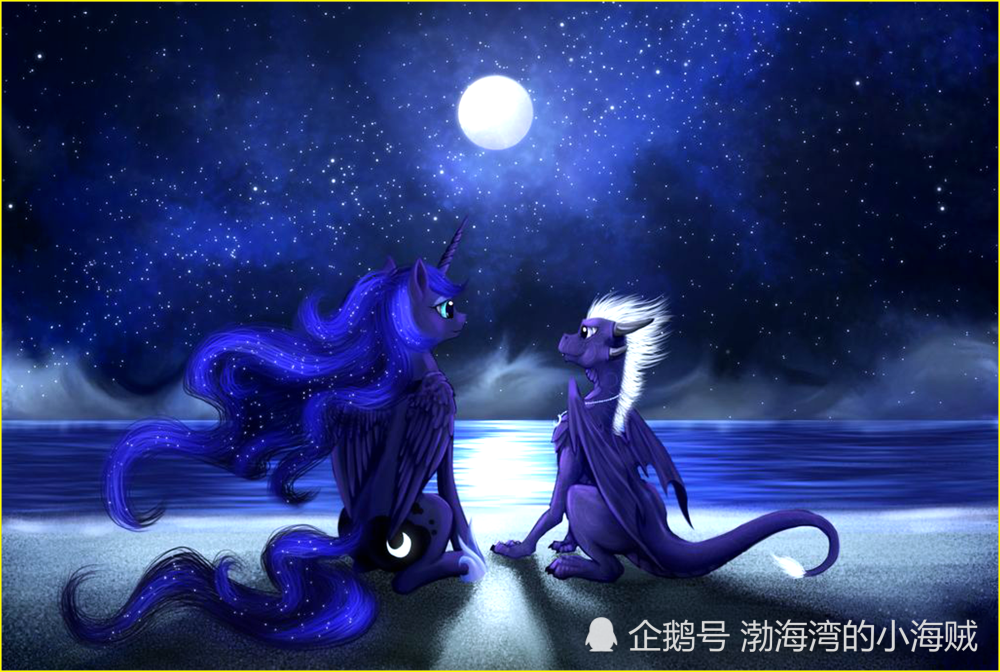 小马宝莉:"梦魇之夜"是小马族的月亮公主,她更像是皎月和夜煞