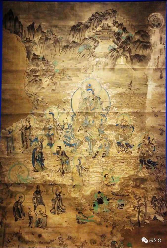 文殊变,壁画,海上丝绸之路,敦煌壁画,施隆多夫,西夏
