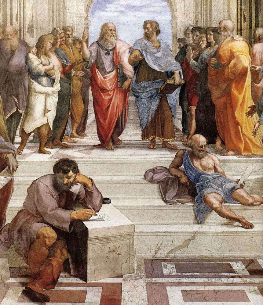 从拉斐尔名画《雅典学园》解读古希腊哲学