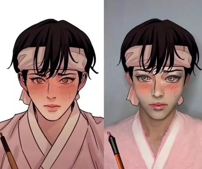 cosplay图片丑,cos 下限 火舞 小哥哥cos白纳谦,刚开始丑到不敢认,最后:师傅,还收徒
