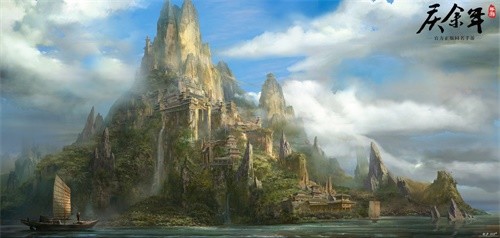 《庆余年》手游世界大地图首曝,庆国雄霸四方来朝