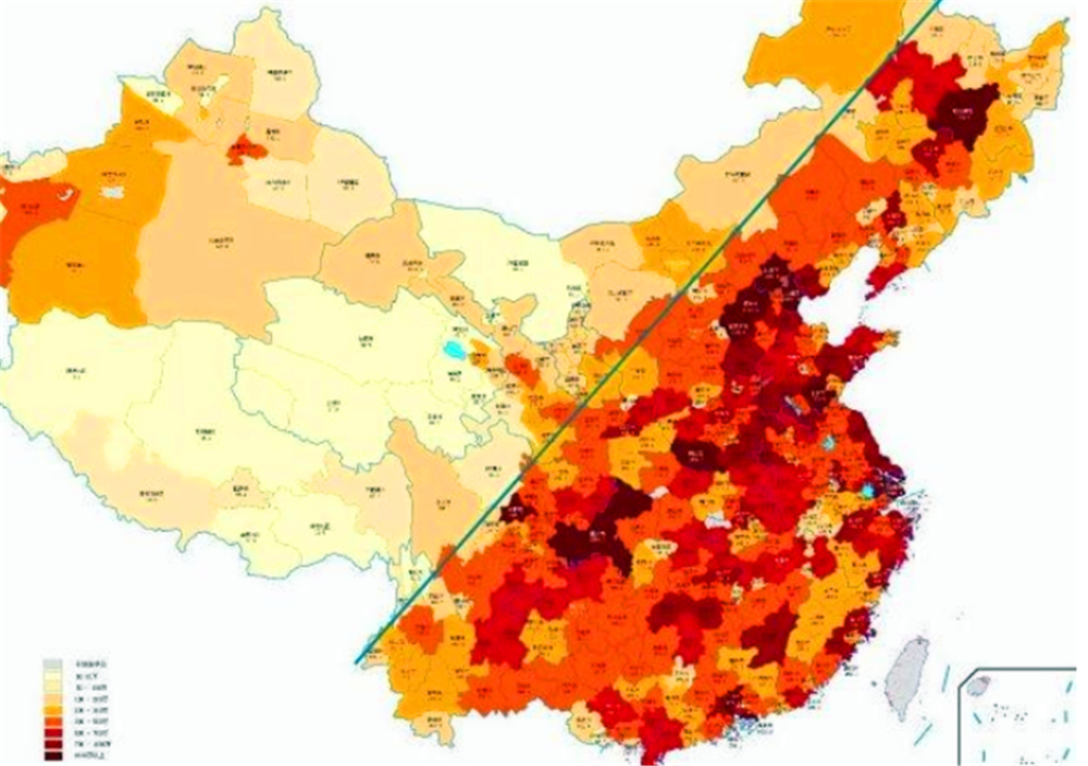 中国人口那么庞大,14亿人是怎么分布的?