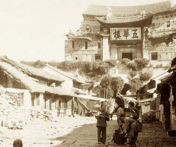 老照片:1927年大理古城,云南文化发祥地之一