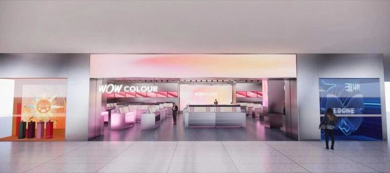 超大网红彩妆集合店wow colour开业在即,已签约130 品牌