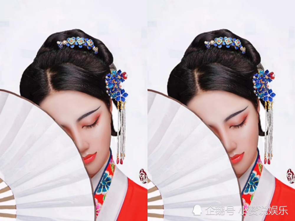 小姐姐仿妆"古风头像",开始:歇歇吧,成品:不好意思耽误你下凡了!