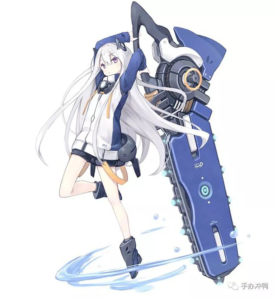 gsc全新机娘系列"act mode":可变装甲的机械鲨鱼 美少女组合