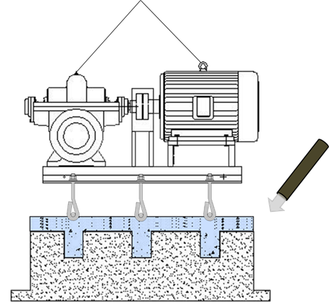 水泵基础做法与安装