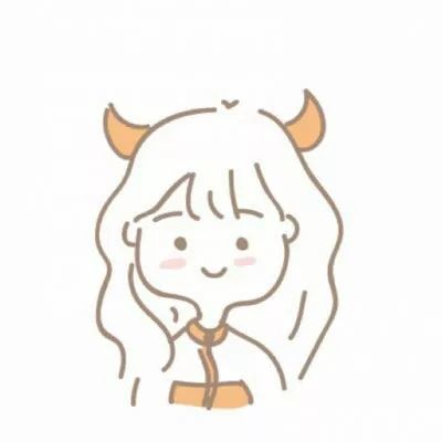 可爱呆萌动漫卡通一对两张,我只想要 和你在一起