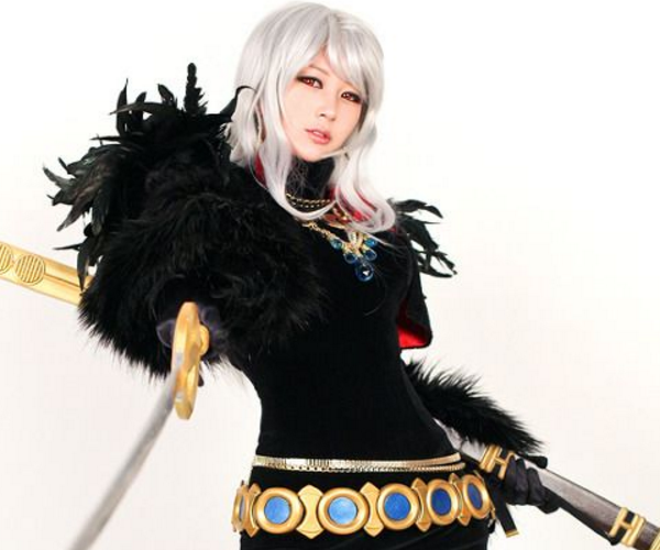 地下城与勇士,女鬼剑士剑魂cosplay,清纯迷人