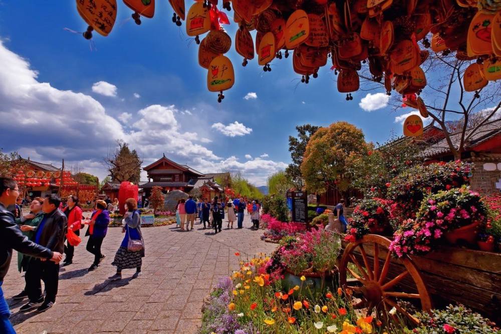 旅游景区,丽江古城,旅游,旅游业