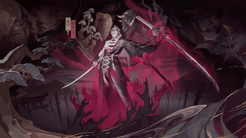 阴阳师ssr鬼切典藏皮肤赏:这画师连动态图都肝出来了