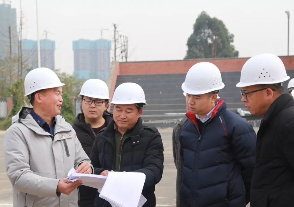 苏小军调研华阳小学新校区建设工作