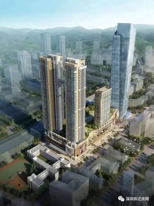 深圳罗湖区-笋岗cbd·华润万象食家旧改项目