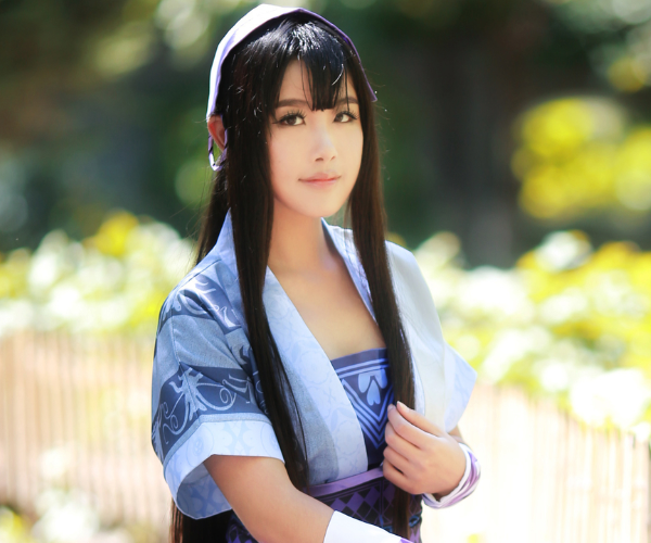 秦时明月端木蓉cosplay,貌美如花,清新可爱小姐姐