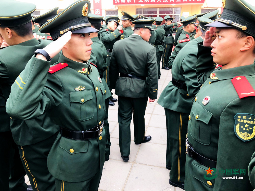 军衔,成人礼,列兵,武警,武警部队