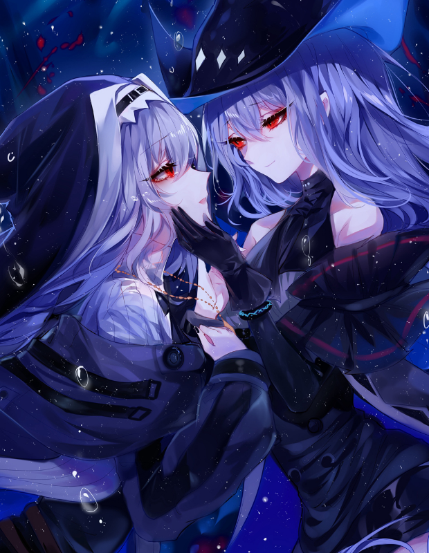 唯美二次元插画手机壁纸,每张都酷炫十足