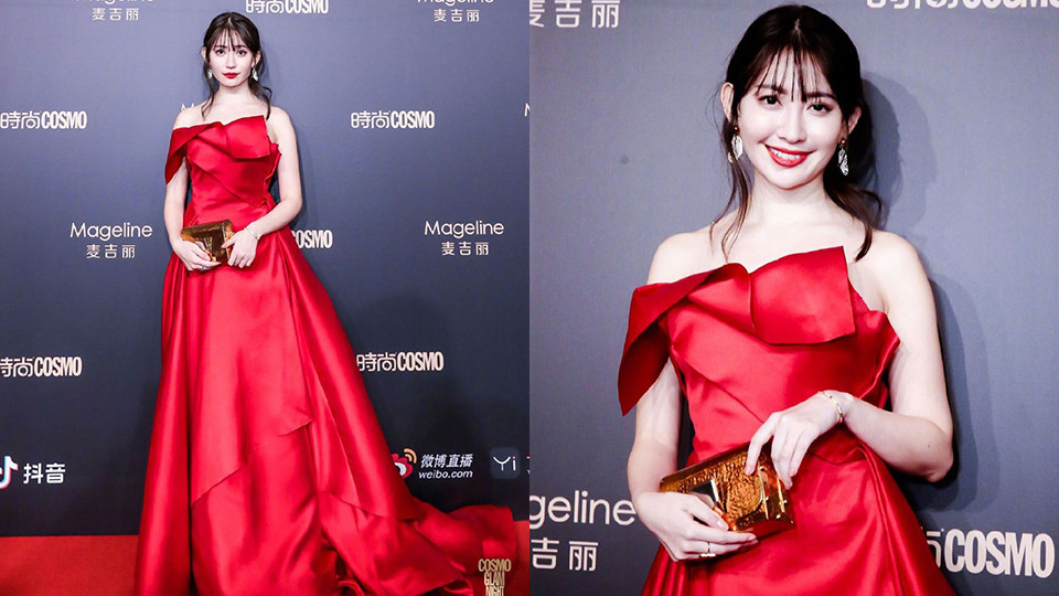 15女星红毯造型摆帅气,迪丽热巴,倪妮美过头,她美的一