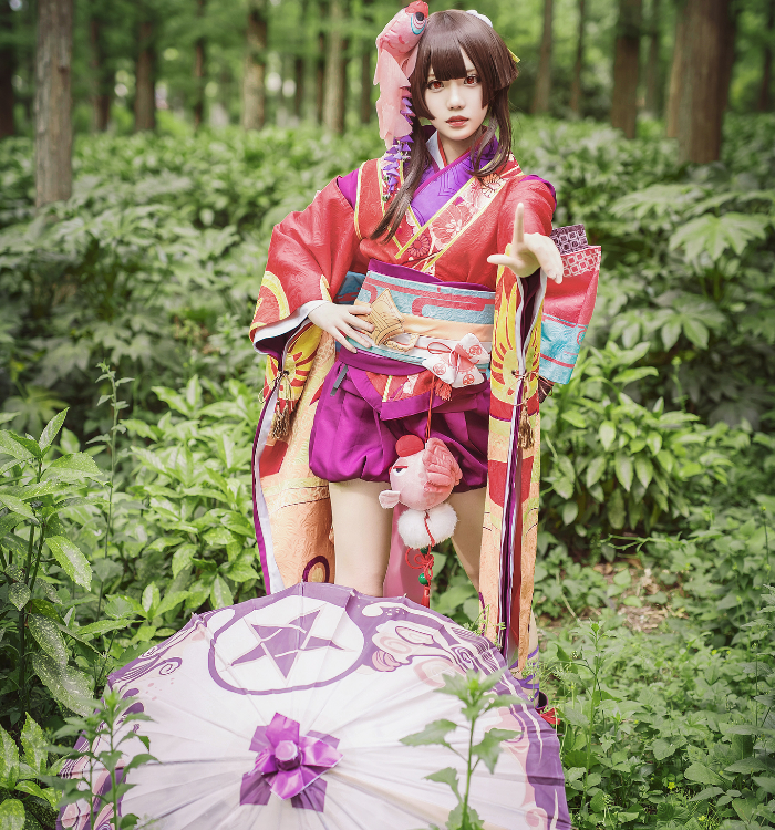 阴阳师:神乐cosplay,气质温婉的小姐姐,让人非常着迷