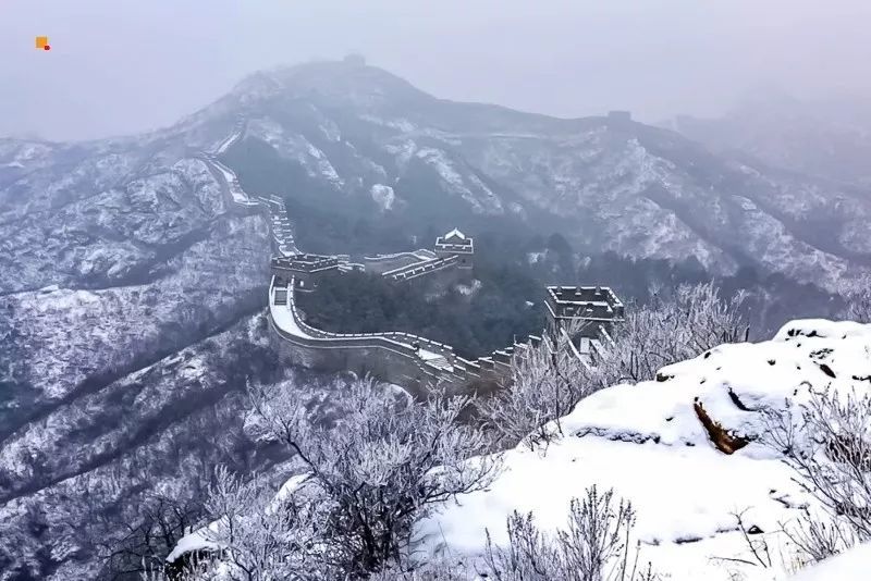 2019金山岭长城冬季徒步大会 看最美长城雪景