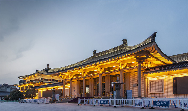 陕西历史博物馆夜景照明设计