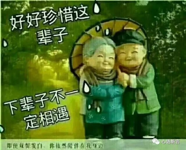 好好珍惜这辈子,下辈子不一定相遇