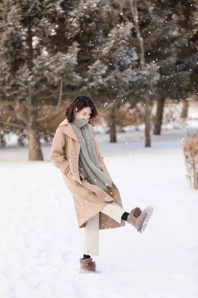 雪景拍照 小清新人像技巧