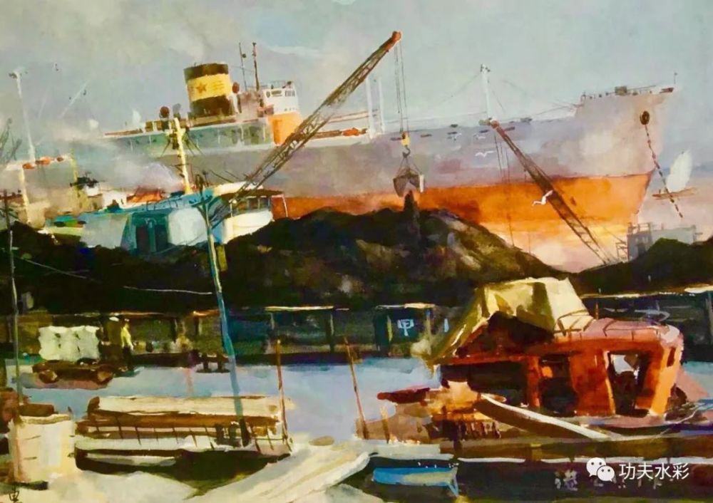 樊惠刚,水彩画,中国水彩画史,中国美术馆,中国水彩