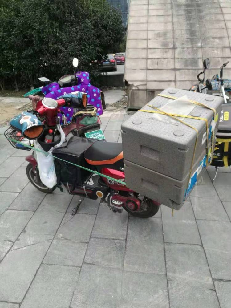 小赵送外卖的电动车 本文图均为 警方供图