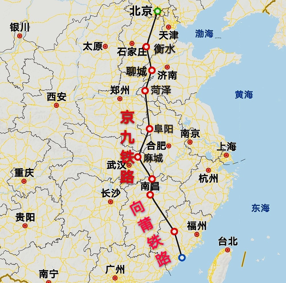 京九铁路升级为快速铁路,即将开通4对动车,2城因此跨入高铁时代