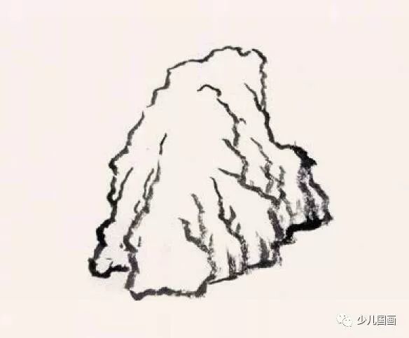 北派山水教程:山石画法