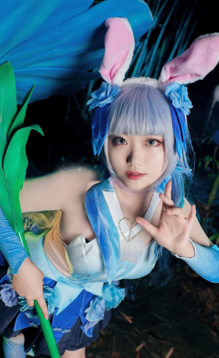 cosplay《王者荣耀》公孙离,娇俏可人的美女