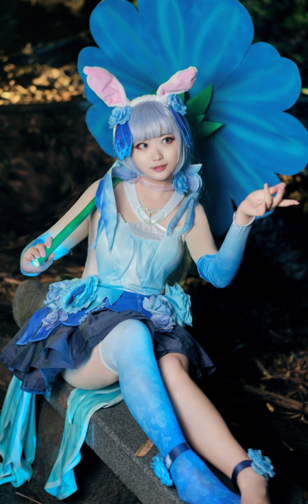 cosplay《王者荣耀》公孙离,简直就像一个贵族少女