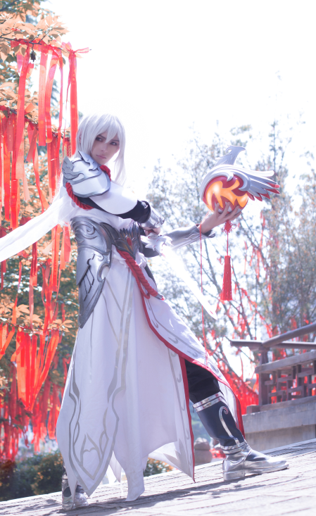cosplay《王者荣耀》李白凤求凰,感受剑仙的潇洒飘逸