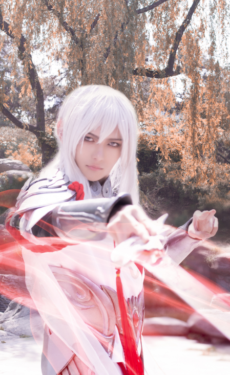 cosplay《王者荣耀》李白凤求凰,感受剑仙的潇洒飘逸