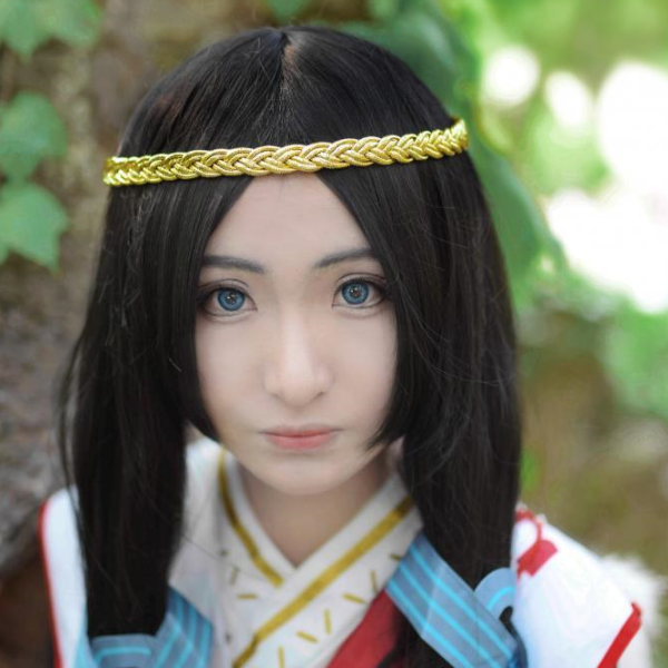 八百比丘尼cosplay:高雅唯美小姐姐,简单时尚温柔.