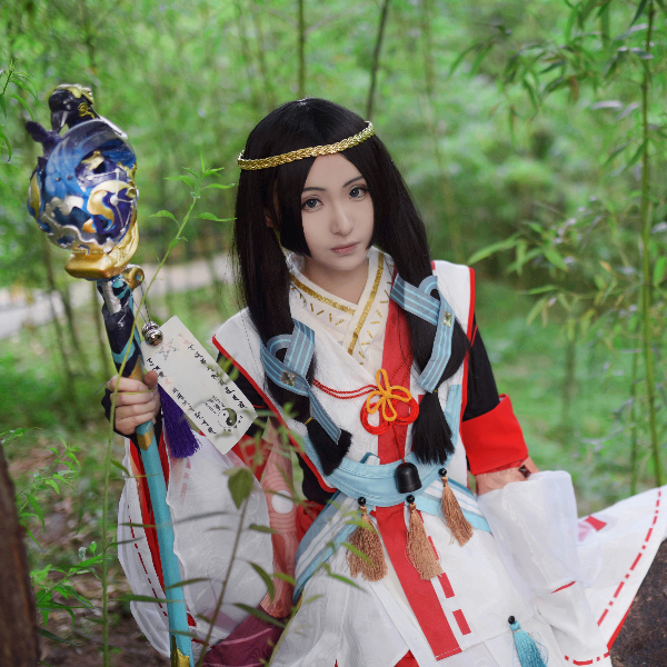 八百比丘尼cosplay:可爱唯美小姐姐,气质优雅女神范