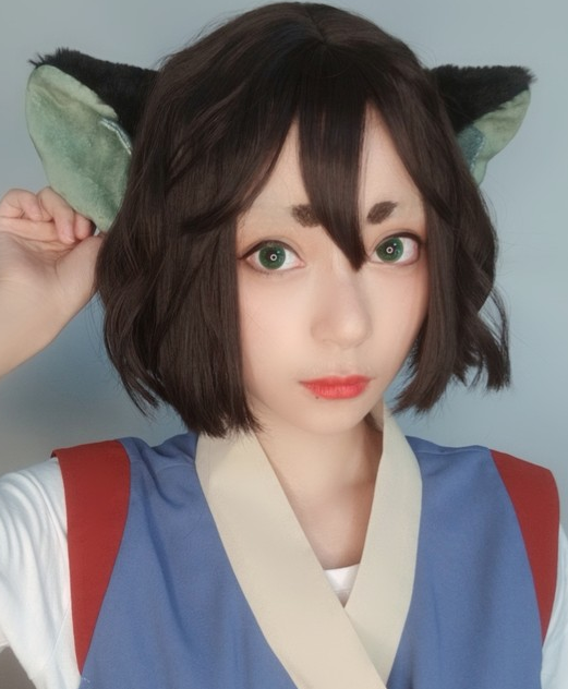 《罗小黑战记》罗小黑cosplay,可爱迷人的小姐姐