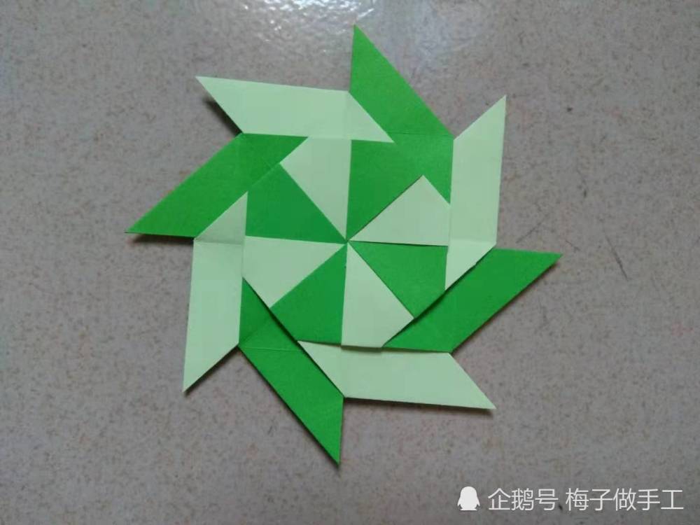 儿童手工折纸:变形八角飞镖怎么折?好玩又有趣的折纸玩具